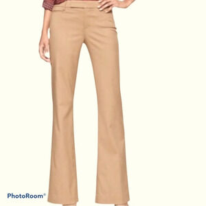 BANANA REPUBLIC  Martin Fit Beige Cotton Trousers Sz 6